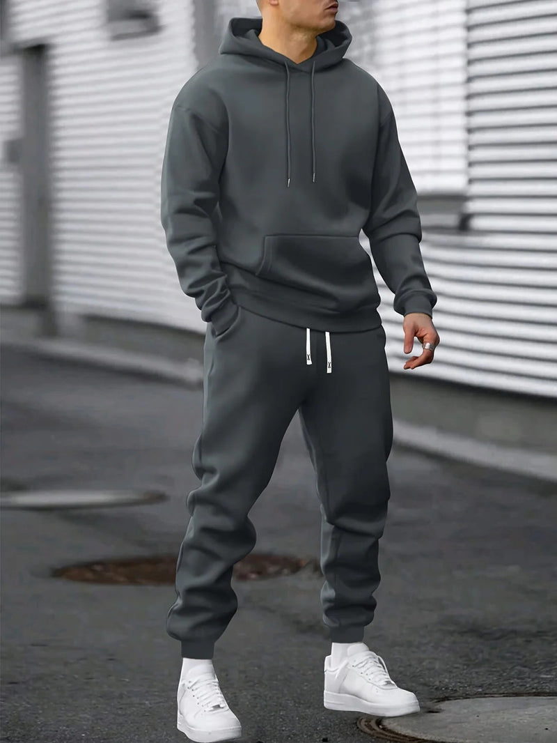 Men’s Sports Hoodie and Jogger Set