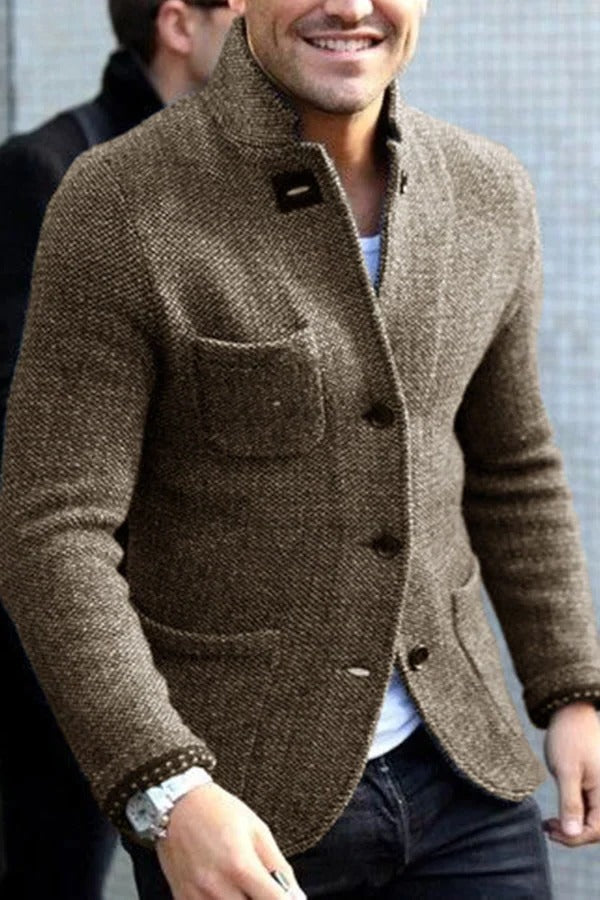 Classic Blazer with Vintage Appeal