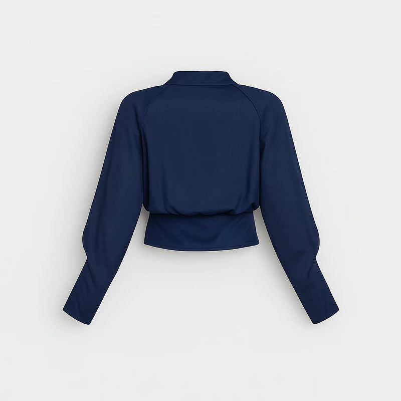 Women’s Blouse with Puff Sleeves