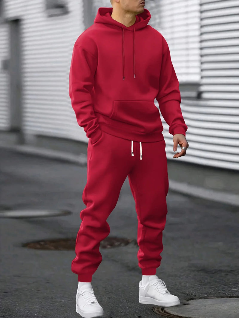 Men’s Sports Hoodie and Jogger Set