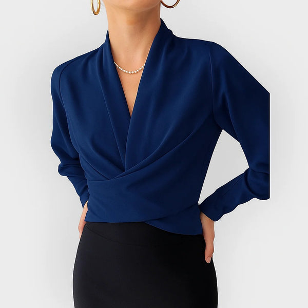 Women’s Blouse with Puff Sleeves
