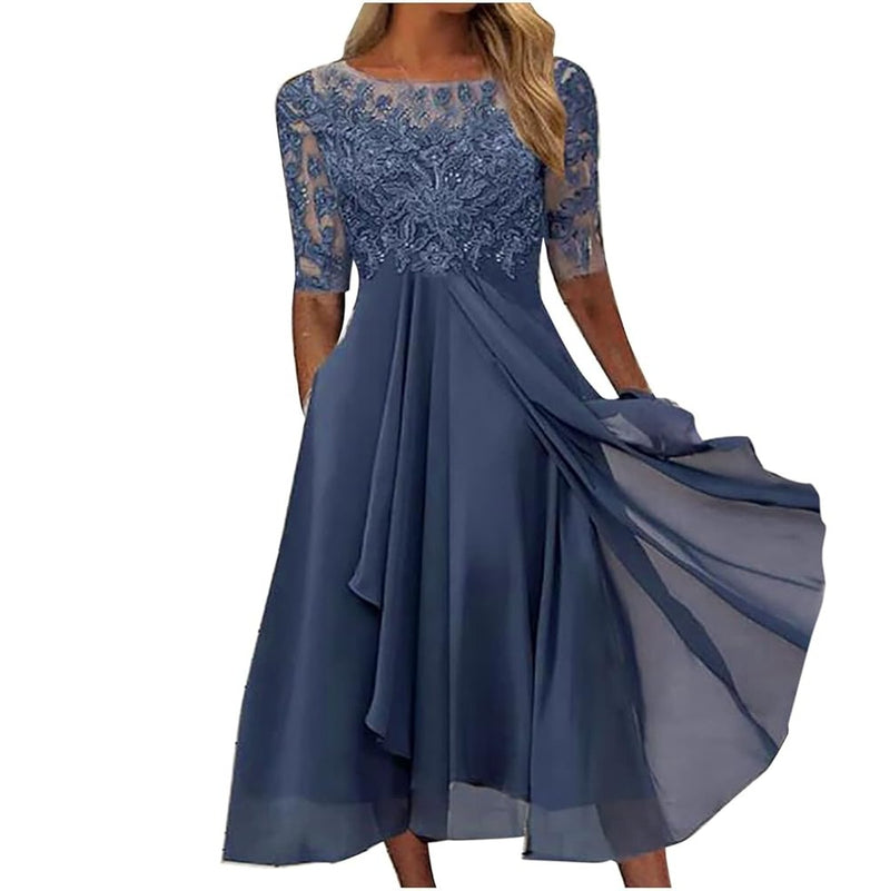 Women’s Elegant Midi Dress