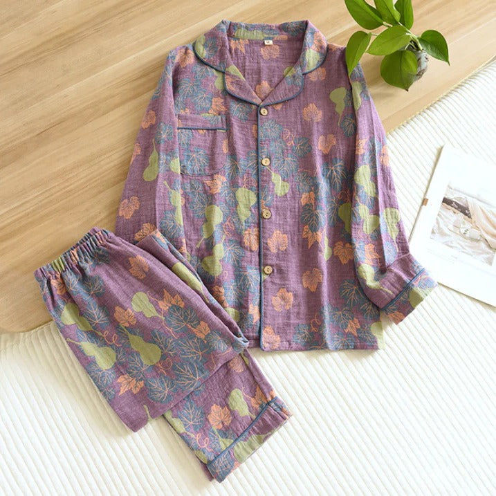 Women’s Two-Piece Floral Pajama Set