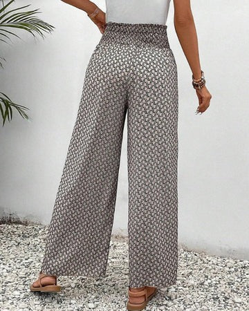 Women’s Geometric Print Trousers