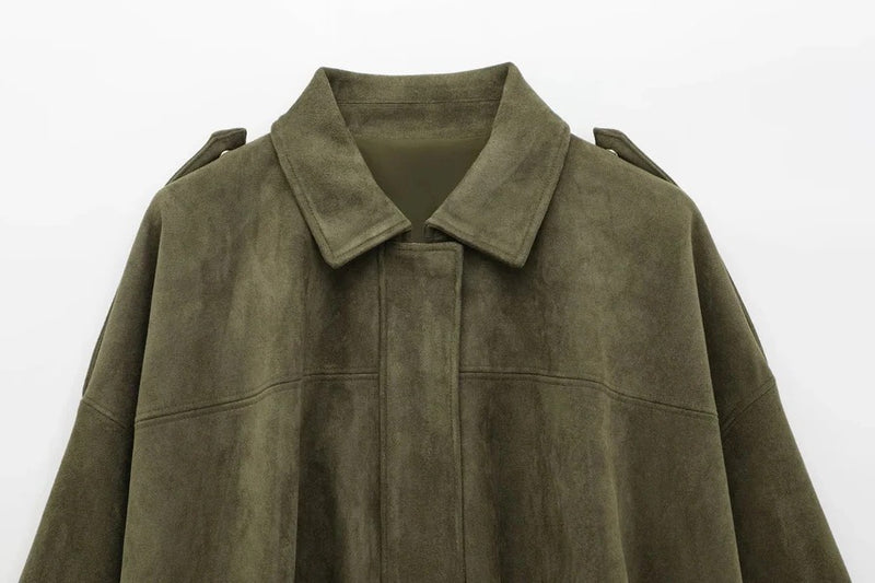 Classic Suede Jacket for Effortless Style