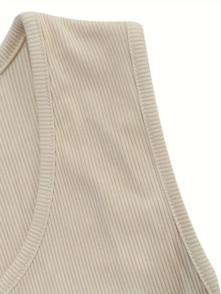 Basic Ribbed Tank Top