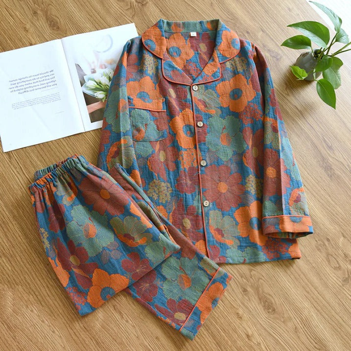 Women’s Two-Piece Floral Pajama Set