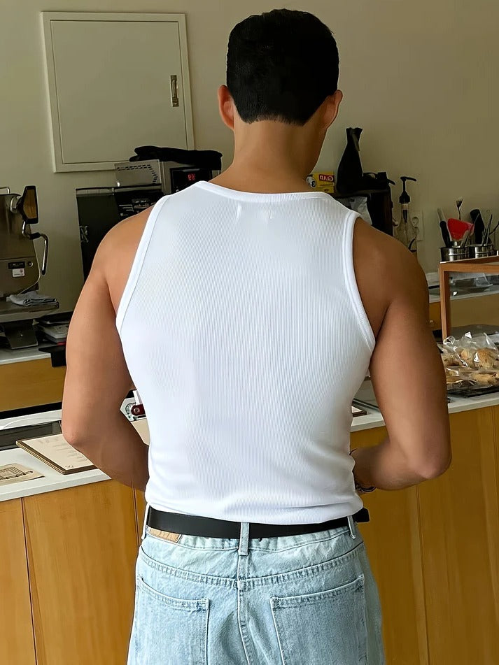 Basic Ribbed Tank Top