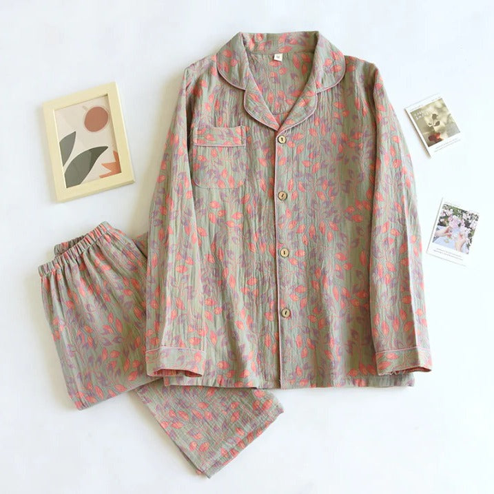 Women’s Two-Piece Floral Pajama Set