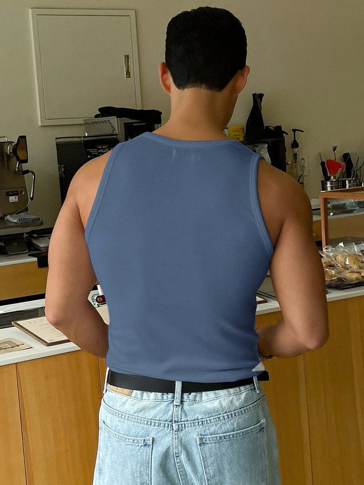 Basic Ribbed Tank Top