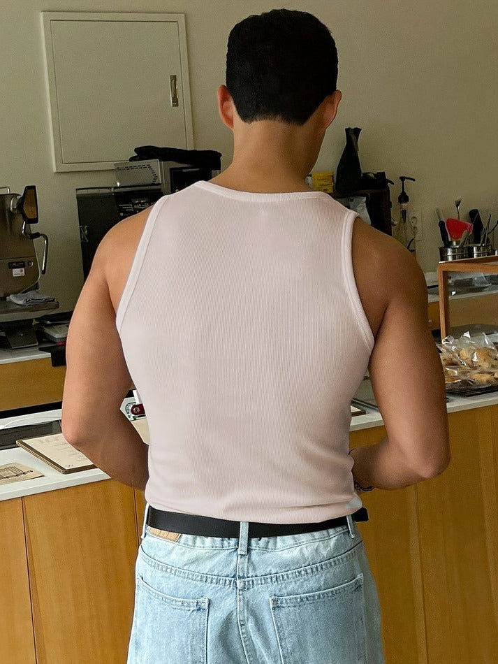 Basic Ribbed Tank Top