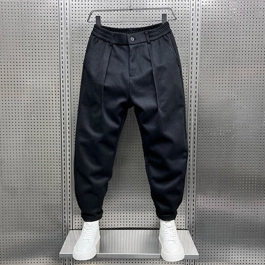 Men’s Classic Straight-Cut Trousers
