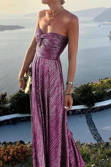 Elegant Off-Shoulder Sparkle Dress