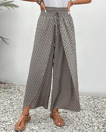 Women’s Geometric Print Trousers