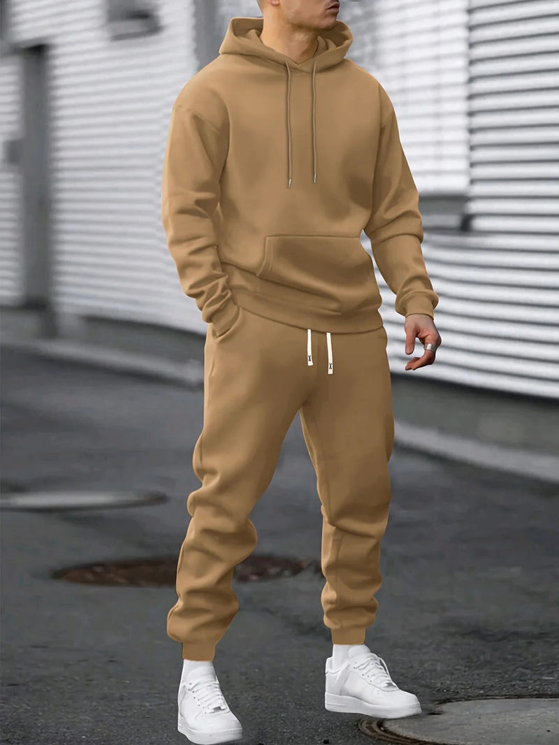 Men’s Sports Hoodie and Jogger Set