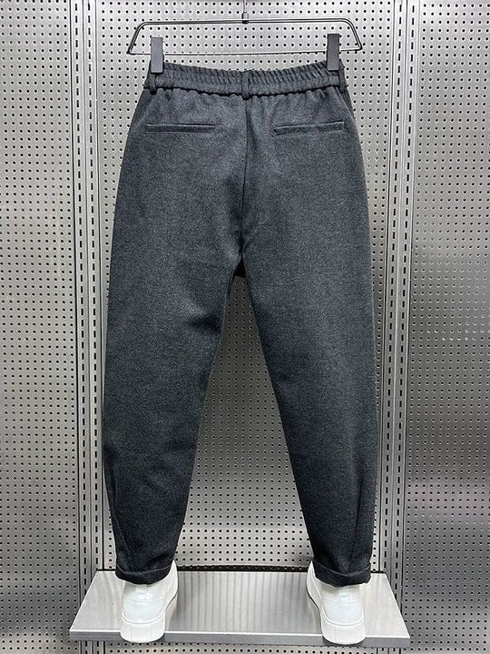 Men’s Classic Straight-Cut Trousers