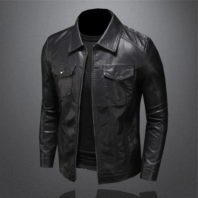 Men’s Classic Biker Jacket