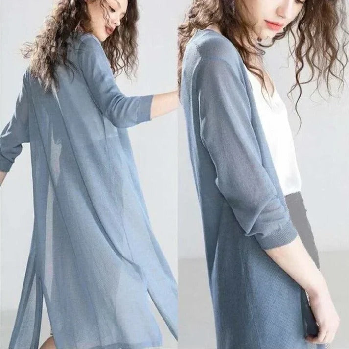 Elegant Long Cardigan