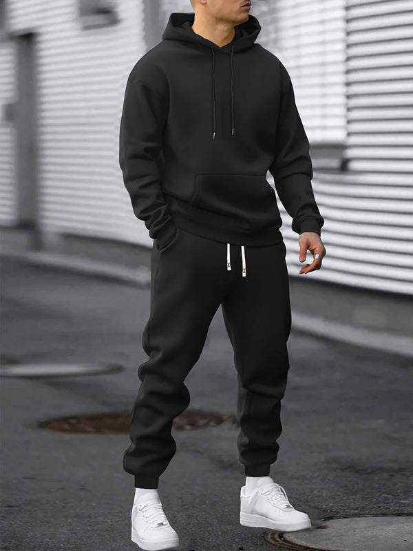 Men’s Sports Hoodie and Jogger Set
