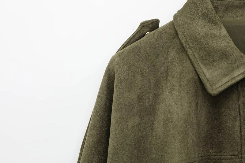 Classic Suede Jacket for Effortless Style