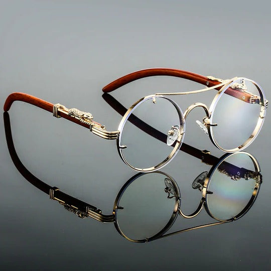 Vintage Oval Sunglasses