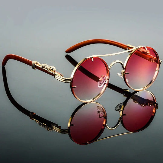 Vintage Oval Sunglasses