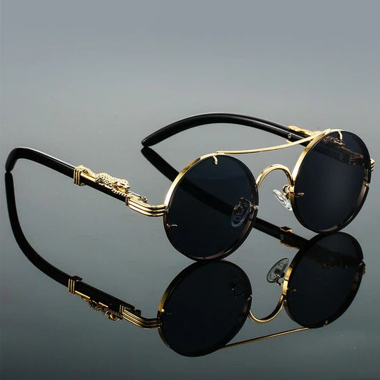 Vintage Oval Sunglasses