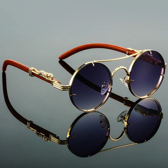 Vintage Oval Sunglasses