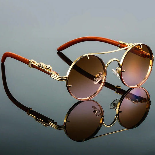 Vintage Oval Sunglasses