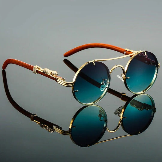Vintage Oval Sunglasses