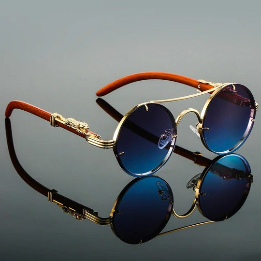 Vintage Oval Sunglasses