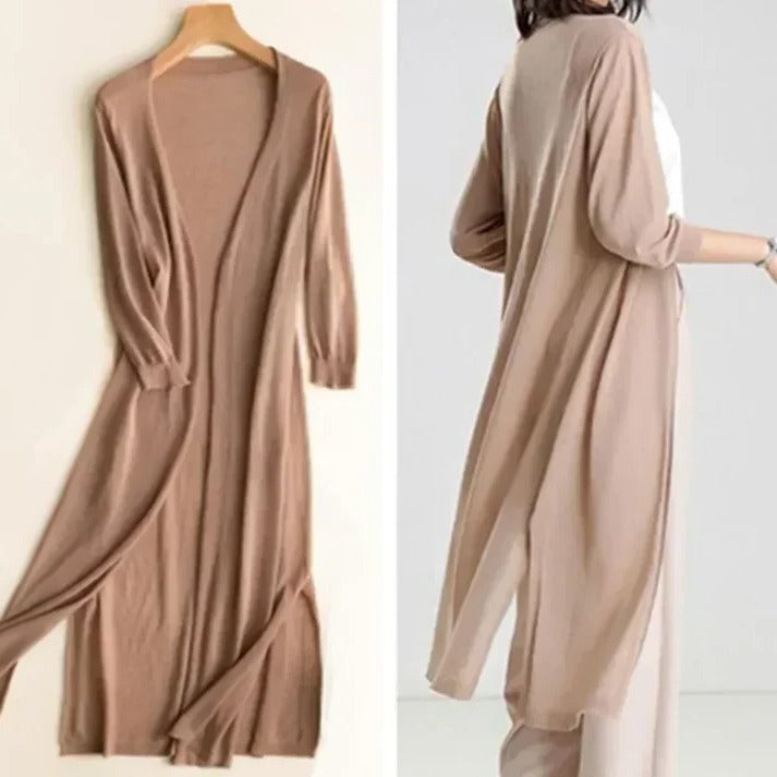 Elegant Long Cardigan
