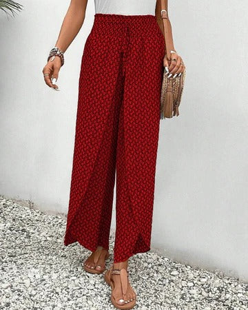 Women’s Geometric Print Trousers