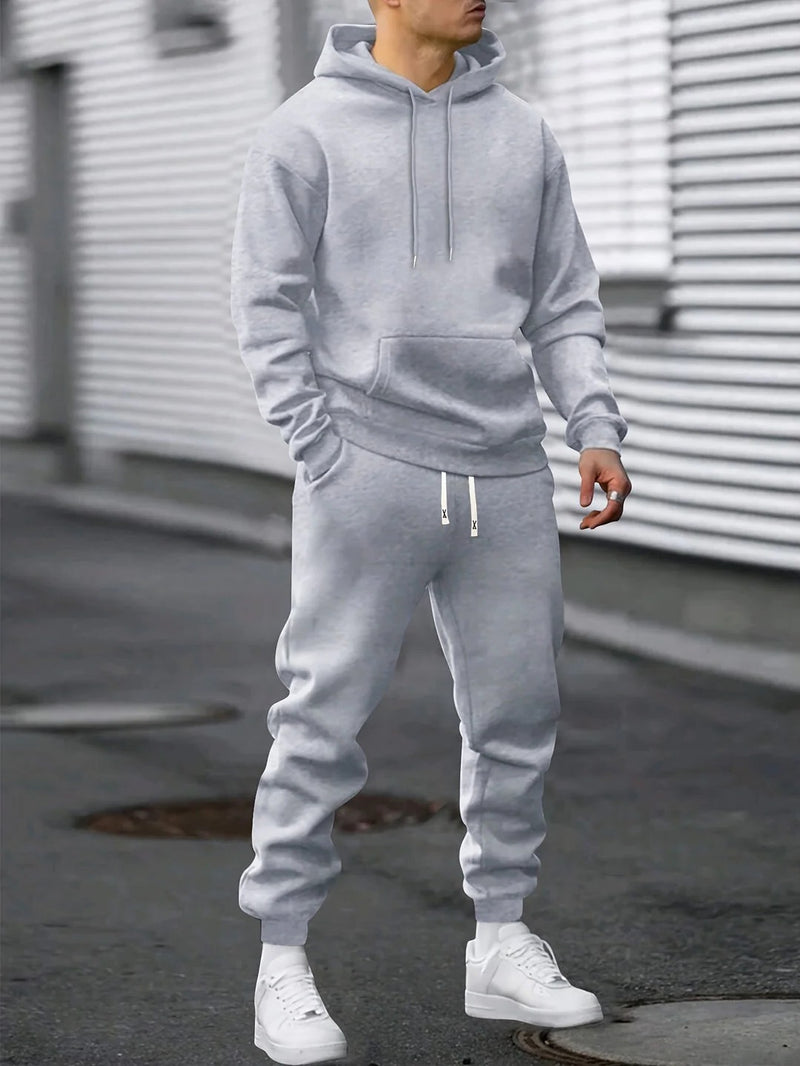 Men’s Sports Hoodie and Jogger Set