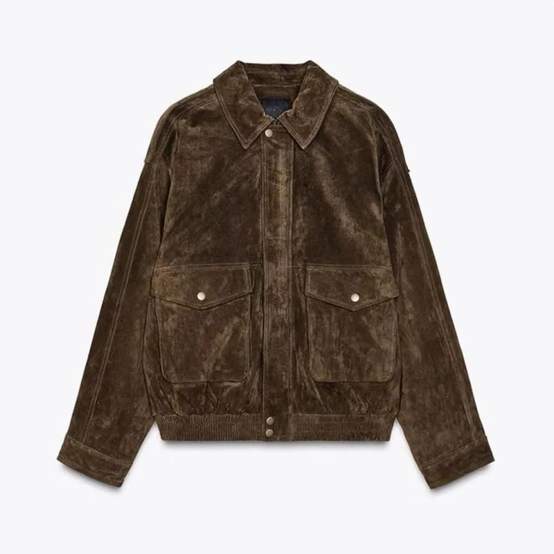 Classic Suede Jacket for Effortless Style