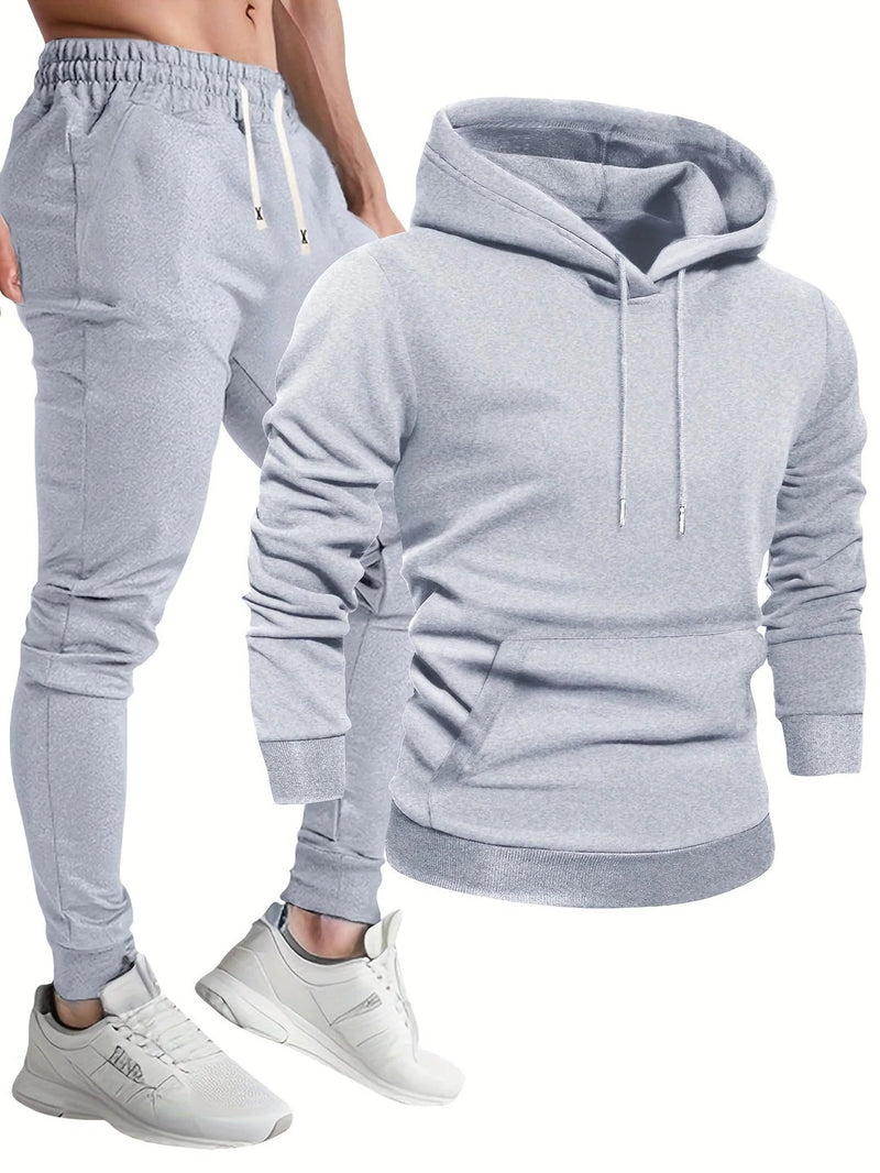 Men’s Sports Hoodie and Jogger Set