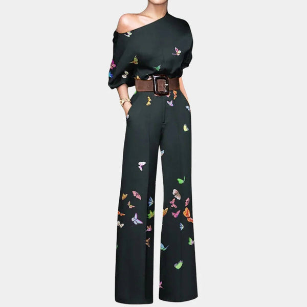 Off Shoulder Formal Jumpsuit Women