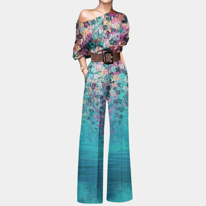 Off Shoulder Formal Jumpsuit Women