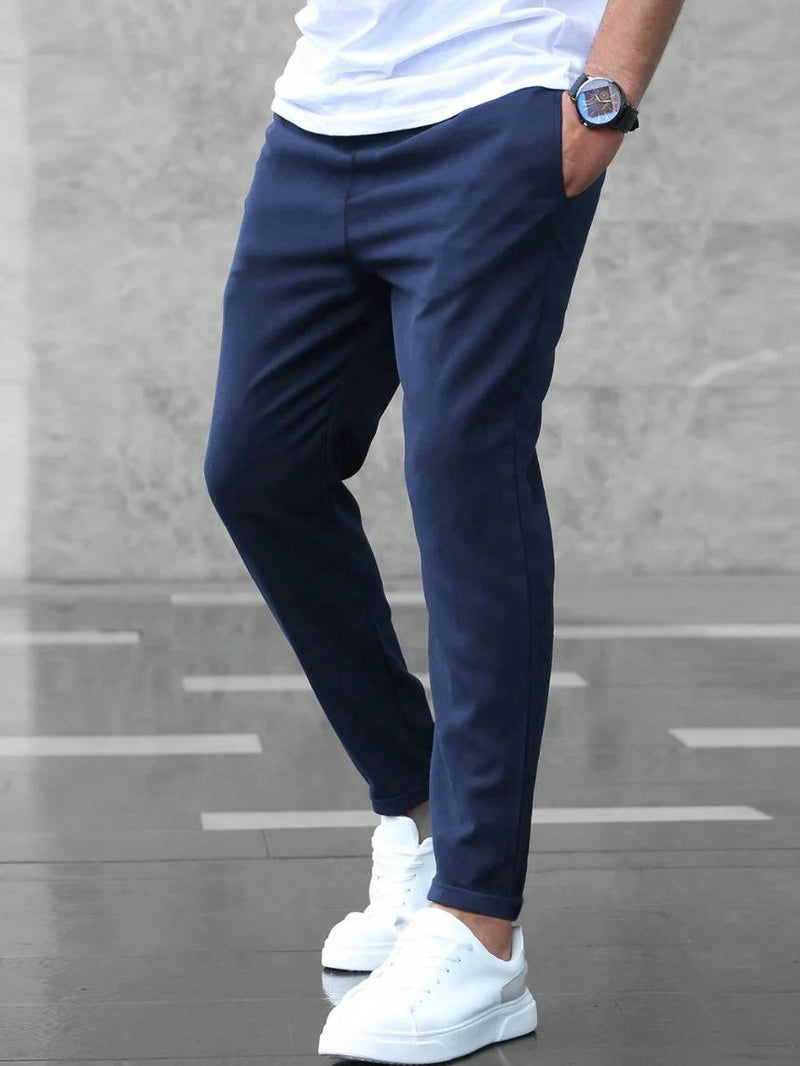 Men's Casual Slim Fit Drawstring Pants