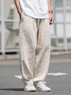 Men's Linen Pants Relaxed Fit