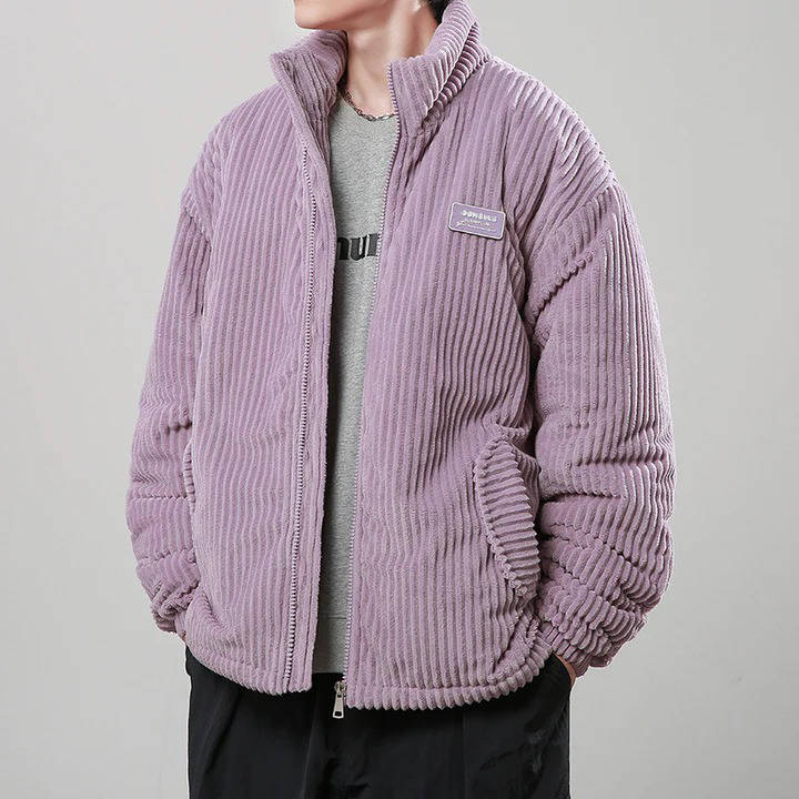 Mens Corduroy Puffer Jacket