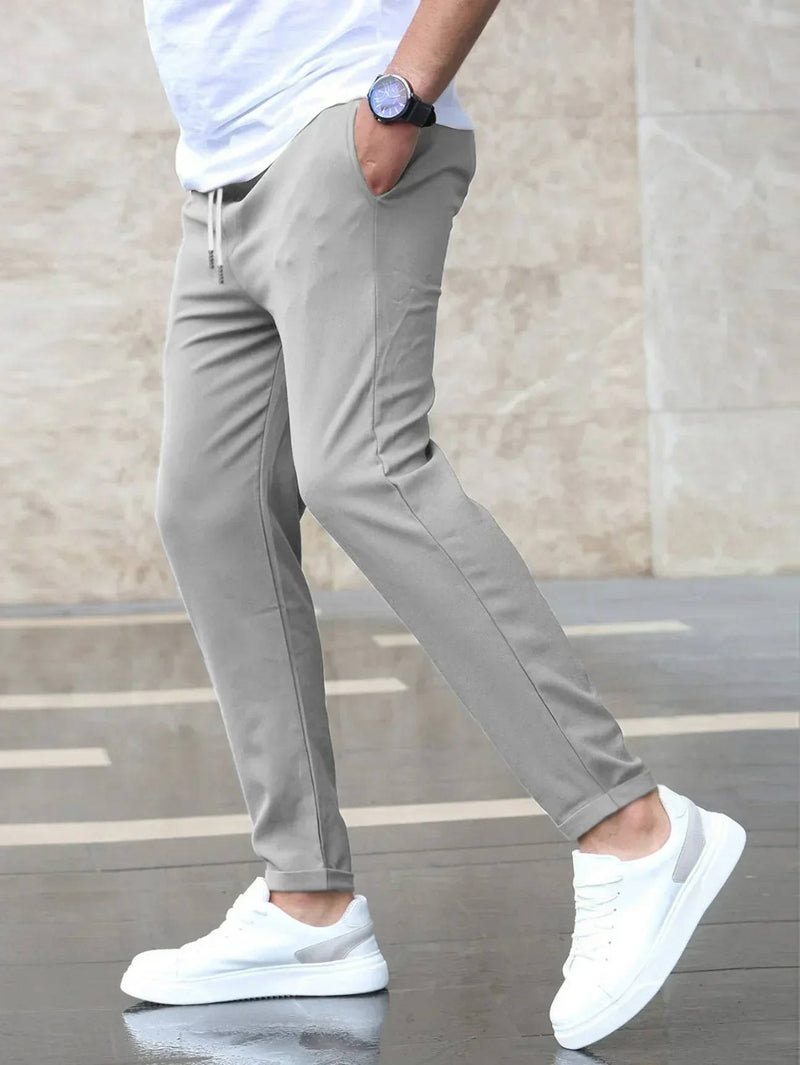 Men's Casual Slim Fit Drawstring Pants
