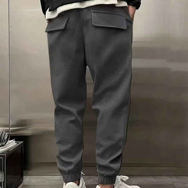 Jogger Sweatpants Men With Pleats