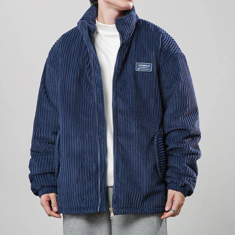 Mens Corduroy Puffer Jacket