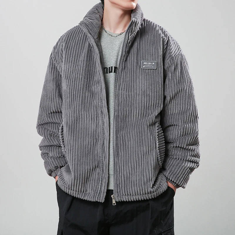 Mens Corduroy Puffer Jacket
