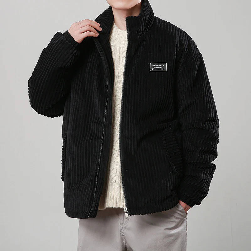 Mens Corduroy Puffer Jacket