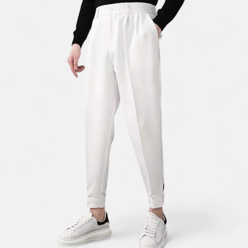 Men’s Tailored Pleated Trousers