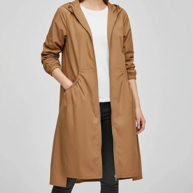 Women's Long Waterproof Jacket