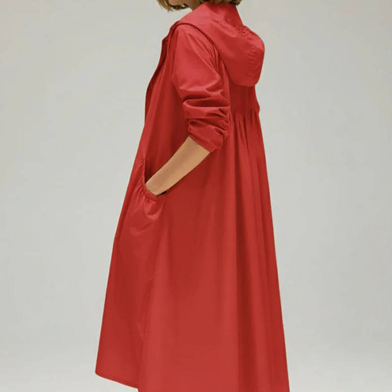 Women's Long Waterproof Jacket