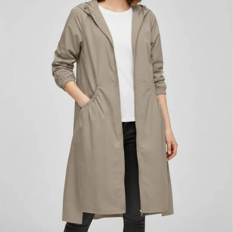 Women's Long Waterproof Jacket